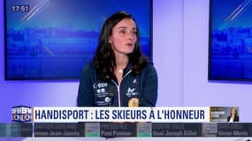 Marie Bochet, championne de ski paralympique était l'invitée de Bonsoir Lyon ce lundi