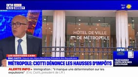 Métropole Nice Côte d'Azur: Eric Ciotti dénonce les hausses d'impôts