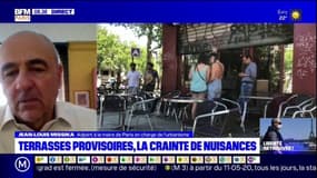 "Je pense qu'il y aura du monde, mais je pense que les Parisiens feront attention", juge Jean-Louis Missika à propos de l'ouverture des terrasses