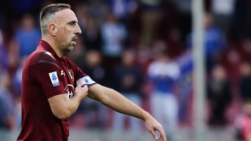 Mercato: Ribéry prolonge automatiquement à la Salernitana avec le maintien