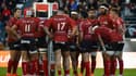 Les joueurs toulonnais, lors de leur match de Top 14 contre Montpellier, le 9 novembre 2019 au stade Mayol
