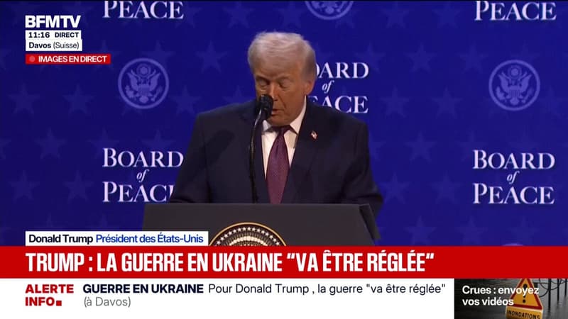 Donald Trump: “Aujourd’hui, le monde est plus riche, plus sûr et plus en paix qu’il y a un an”