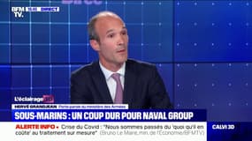 Hervé Grandjean (ministère des Armées) sur les sous-marins: "On ne fera aucun cadeau contractuel aux Australiens"