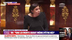 Laure Lavalette (RN): "Alors chiche, allons à la dissolution"