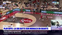 Basket: défaite pour la SIG contre Monaco en quart de finale aller des play-offs