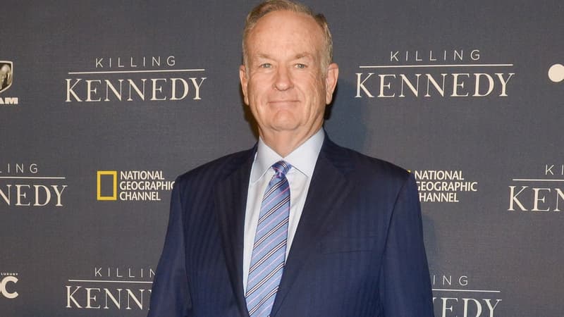 Bill O'Reilly, présentateur phare de Fox News, lors de la première de "Killing Kennedy" à Washington en 2013