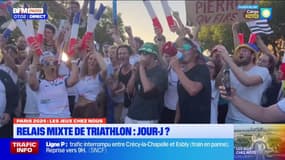 JO 2024: chaude ambiance pour le relais mixte de triathlon ce lundi