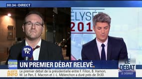 Débat présidentiel: "François Fillon a voulu montrer qu'il était à la hauteur de la fonction de chef d'État", Damien Abad
