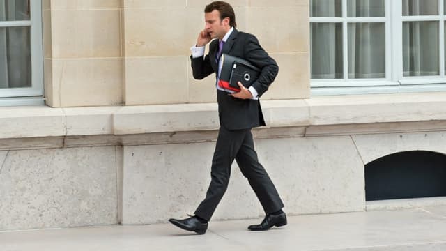 Interrogé sur une éventuelle augmentation du capital d'Areva, Emmanuel Macron a botté en touche.