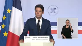 Gabriel Attal, le 31 mars 2021 à Paris