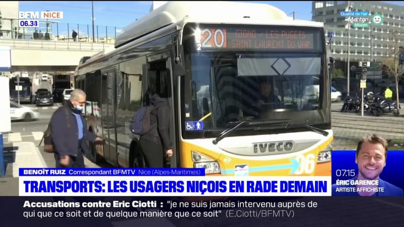 Grève du 19 janvier: une journée noire dans les transports en commun niçois