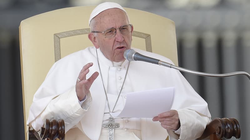 Le Pape François.