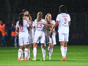 L'OL féminin contre Montpellier le 23/09/2022