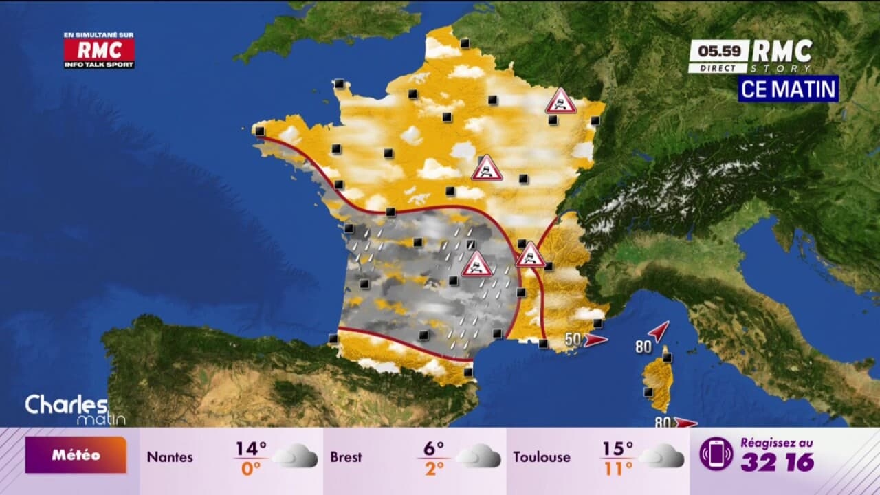 Météo du 16 janvier 2024