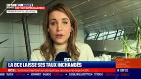 La BCE laisse ses taux inchangés 