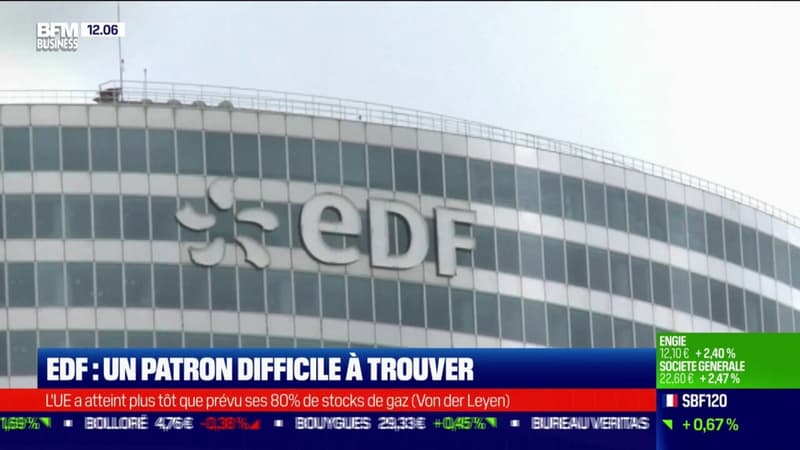 EDF : un patron difficile à trouver