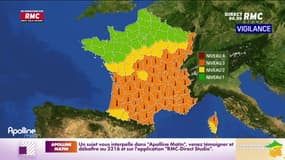 Météo : 50 départements en vigilance orange canicule 