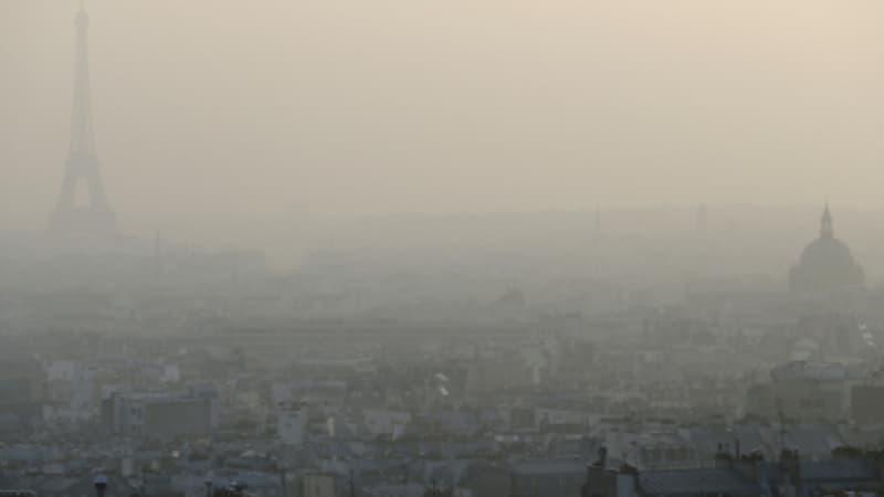 La pollution à Paris.