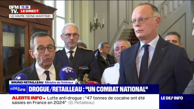 Trafic de drogues: Bruno Retailleau annonce la nomination de Dimitri Zoulas de l'Ofast (office anti-stupéfiants) à partir du 1er février