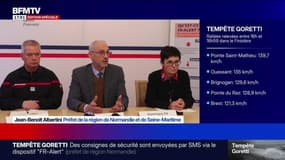 Marshall Truchot : Tempête/Normandie, le dispositif "Fr-Alert" déclenché - 08/01