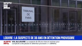Vol au Louvre: la suspecte de 38 ans mise en examen pour complicité a été placée en détention provisoire