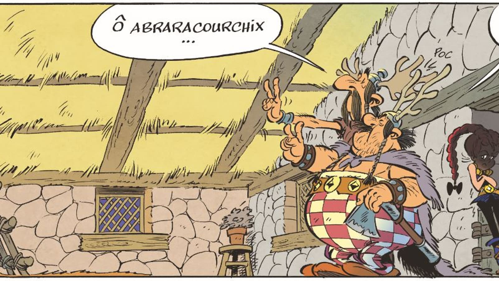 Une case du nouvel Astérix, La Fille de vercingétorix Une case du nouvel Astérix, La Fille de vercingétorix