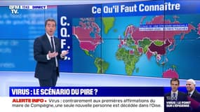 Dans le monde, 72 pays touchés par le coronavirus