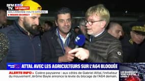Mobilisation des agriculteurs: "Je me sens comptable d'un certain nombre de gens qui nous ont dit des choses de la base", affirme le ministre de l'Agriculture, Marc Fesneau