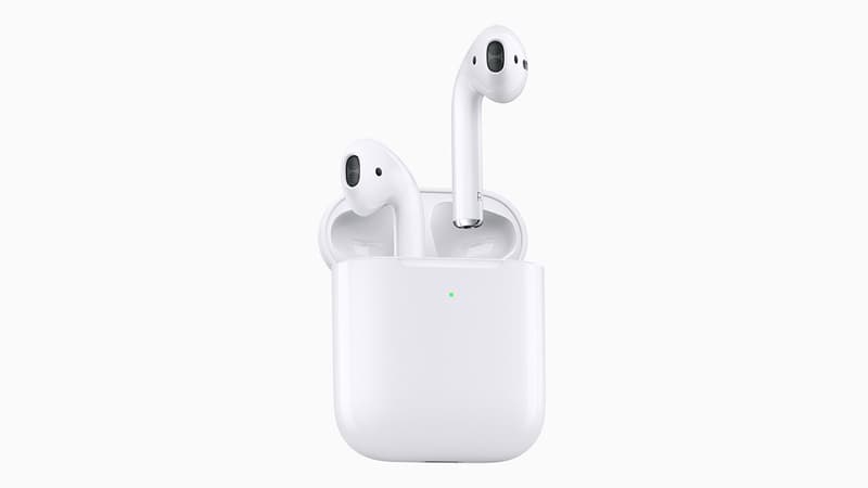 Les AirPods de deuxième génération 