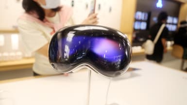 Le Vision Pro d'Apple.