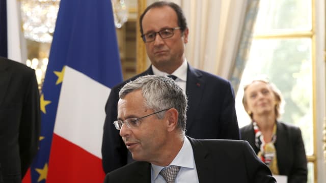 François Hollande reçoit le président du directoire Michel Combes mardi après-midi