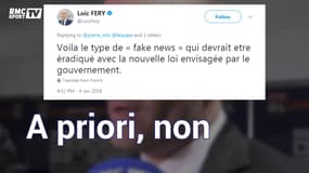 Le président de Lorient réagit à une "fake news" sur une rumeur de transfert (en se référant à Macron)