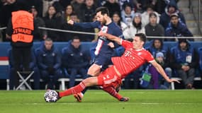 Benjamin Pavard tacle Lionel Messi, le 14 février 2023