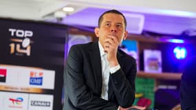 Emmanuel Eschalier, directeur général de la LNR, en marge des demi-finales de Top 14 en avril 2025