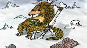 Le pangolin dans "Silex and The City" de Jul
