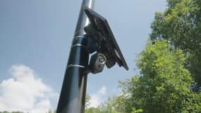 Une caméra ALPR de Flock Safety.