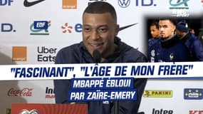 Équipe de France : "Fascinant", "l'âge de mon petit frère"... Mbappé ébloui par Zaïre-Emery