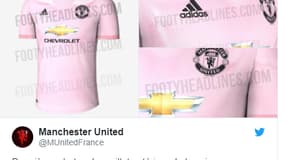 Le prochain maillot extérieur de MU