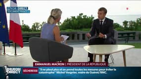 Tensions entre l'Iran et les Etats-Unis: "On a réussi à franchir une étape importante dans ce G7" se réjouit Emmanuel Macron