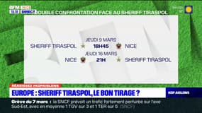 Kop Aiglons: l'OGC Nice joue jeudi contre Sheriff Tiraspol