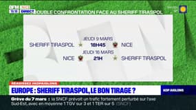 Kop Aiglons: l'OGC Nice joue jeudi contre Sheriff Tiraspol