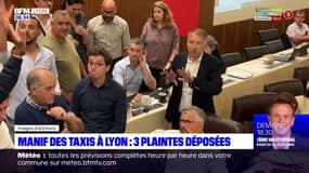 Lyon: 3 plaintes déposées après la manifestation des taxis