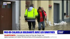 Inondations dans le Pas-de-Calais: la solidarité avec les sinistrés
