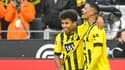 Dortmund-Fribourg : la joie de Sébastien Haller et Karim Adeyemi 