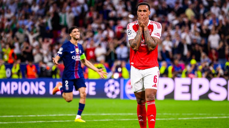 Arsenal: les ventes du maillot de Gabriel explosent après son pénalty manqué en finale de Ligue des champions contre le PSG