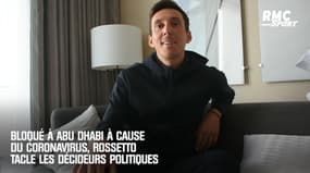 "Des gens très désagréables" : bloqué dans son hôtel à cause du coronavirus, Rossetto tacle les décideurs politiques