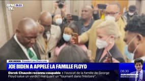 Les mots de Joe Biden à la famille de George Floyd après le verdict du procès de Derek Chauvin