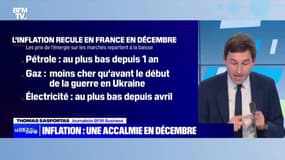 L'inflation recule en France en décembre - 04/01