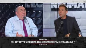 Faut-il boycotter la Coupe du Monde 2022? Daniel Riolo et Emmanuel Lechypre sont en total désaccord!