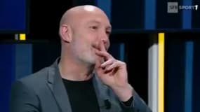 Frank Leboeuf dans Le Vestiaire
